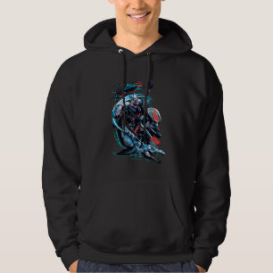 Aquaman   Orm, Zwarte Manta, Tylosaur en Ships Hoodie
