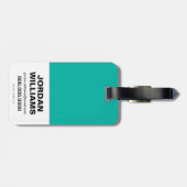 Aquaman | Prince Orin with Aquaman Logo Bagagelabel (Achterkant horizontaal)