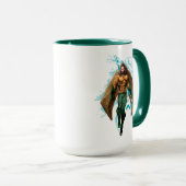 Aquaman | Prince Orin with Aquaman Logo Mok (Voorkant rechts)