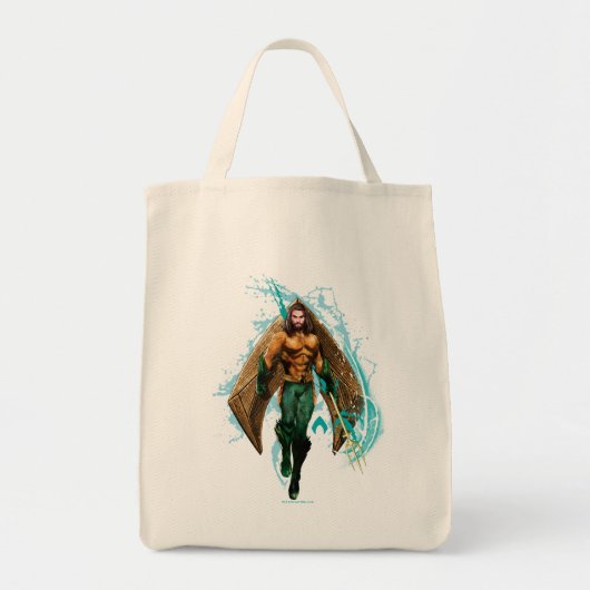 Aquaman | Prince Orin with Aquaman Logo Tote Bag (Voorkant)