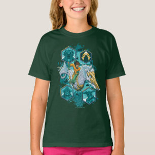 Aquaman Riding Seahorse door de koninkrijken T-shirt