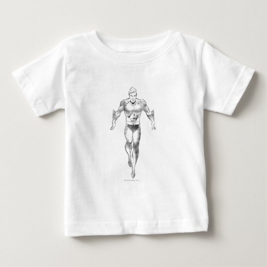 Aquaman Runs BW (Voorkant)