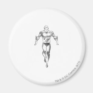 Aquaman Runs BW Magneet