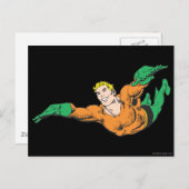Aquaman Soars Briefkaart (Voorkant / Achterkant)