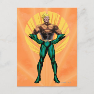 Aquaman Standing Briefkaart