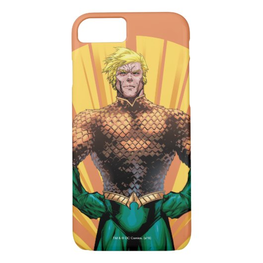 Aquaman Standing Case-Mate iPhone Case (Achterkant)