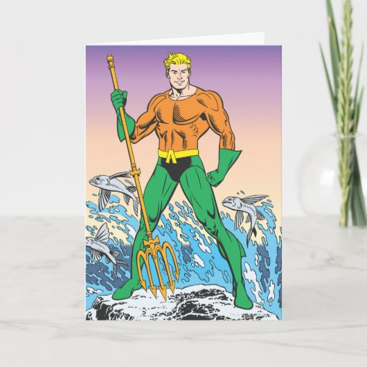 Aquaman-strengen met Spear Kaart (Voorkant)