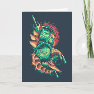 Aquaman Xebel King Nereus Graphic Kaart