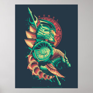 Aquaman   Xebel King Nereus Graphic Poster
