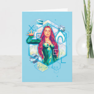 Aquaman   Xebel Princess Mera Hexagonal Graphic Kaart