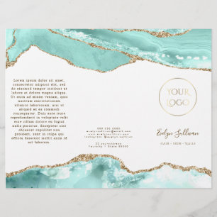 Aquamarijn agaat brochure