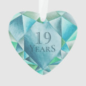 Aquamarine Aquarelle Coeur Cute Saint Valentin (dos)