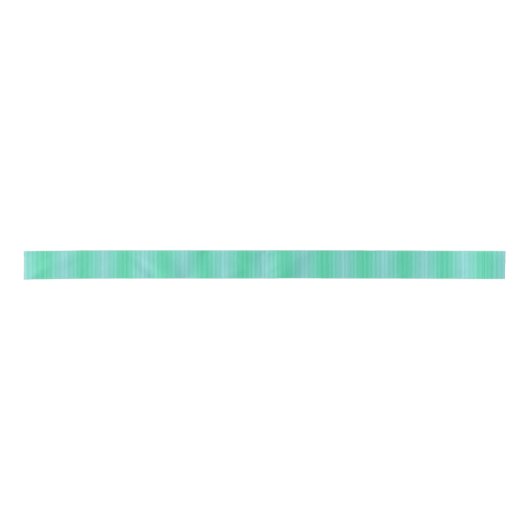 Aquamarine Blauwgroen en Groen Verticaal Stripes P Lint (Voorkant)