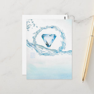 Aquamarine Core Briefkaart