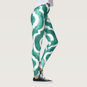 Aquamarine Motif IV Leggings (Rechts)