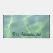 Aquamarine Tropical Sinkissé Eau Photographique (Recto)