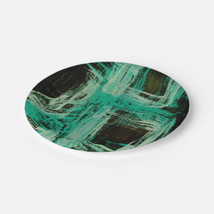 Aquamarine Windows I Papieren Bordje