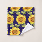 Aquarcouleur Sunflower Van Gogh Style (Gant de toilette)