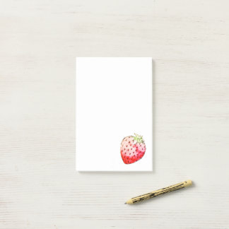 aquarel aardbei post-it® notes