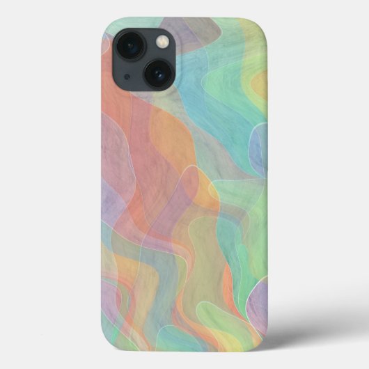 Aquarel Abstracte Kunst Case-Mate iPhone Case (Achterkant)