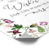 Aquarel Advies en Wensen Poster Bordje (Hoek)