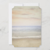 Aquarel Anker Bloemen Zee RSVP Kaart (Achterkant)