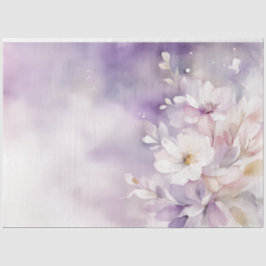 Aquarel Bloemen 18b Decoupage Tissuepapier