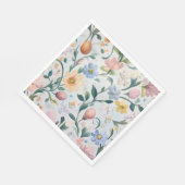 Aquarel Bloemen Moederdag Party servetten (Hoek)