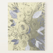 Aquarel Boho Bloemenboeket Weekplanner Planner (Achterkant)