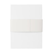 Aquarel Boho Neutrale Bruiloft Uitnodigingen Wikkel (Achterkant Voorbeeld)