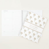 Aquarel Bord Roze Posy Pattern Weekplanner Planner (Display)