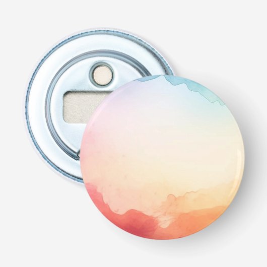 Aquarel Button Flesopener (Voorkant)
