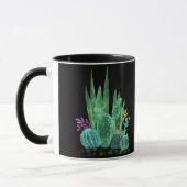 Aquarel, cactus mok (Links)