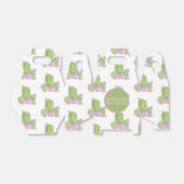 Aquarel Cactus Patroon Verjaardagsfeest Dank Je Bedankdoosjes (Uitgevouwen)