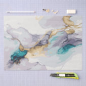 Aquarel Effect Wistful 1 Tissue Paper Tissuepapier (Craft)