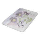 Aquarel Floral Design Badmat (Gekanteld)