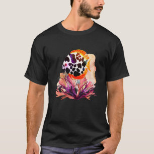 Aquarel Geschilderde Vissen Diepe Oceaanwezens en T-shirt