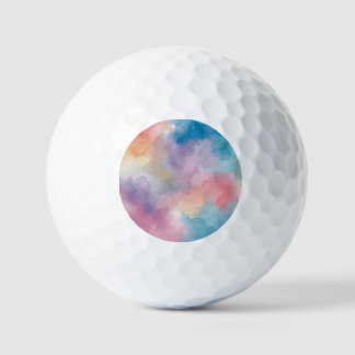 Aquarel golfballen