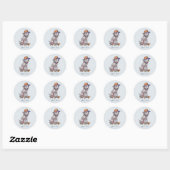 Aquarel Great Dane sticker (Vel)