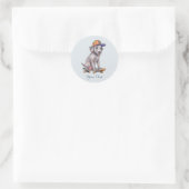 Aquarel Great Dane sticker (Tas)