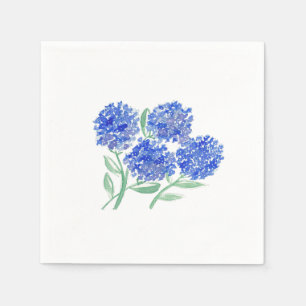 aquarel, hortensia cocktail, servetten