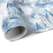 Aquarel kastelen inpakpapier (Rol Hoek)