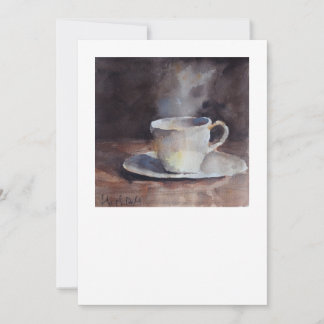 aquarel koffie kaart