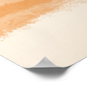 Aquarel landschap achtergrond poster (Hoek)