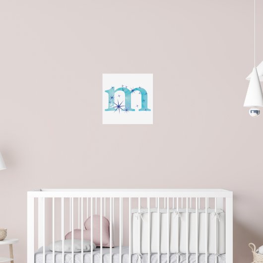Aquarel M Poster (Kinderkamer 2)