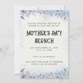 Aquarel,Moederliefde in bloei, Moederdag Brunch  Kaart (Voorkant)