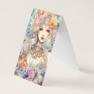 Aquarel Mysterious Maiden Kaart