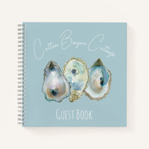 Aquarel Oester Gastboek Notitieboek