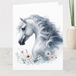 Aquarel Paard Kaart