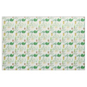 Aquarel Potplanten Stof (Fat Quarter)